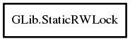 Object hierarchy for StaticRWLock